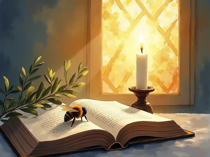 Ilustración devocional: soñar con abeja en la Biblia