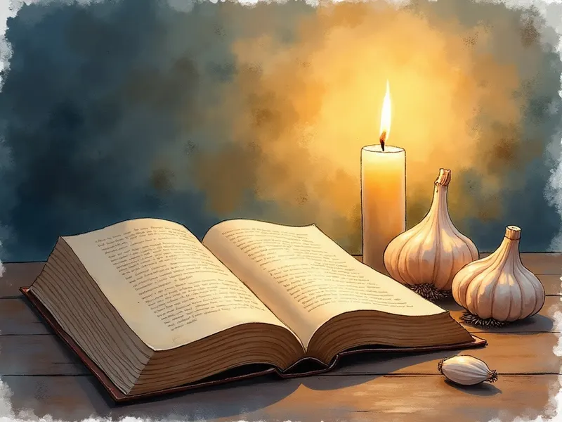 Ilustración devocional: soñar con ajo en la Biblia