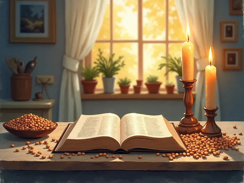 Ilustración devocional: soñar con alubia en la Biblia
