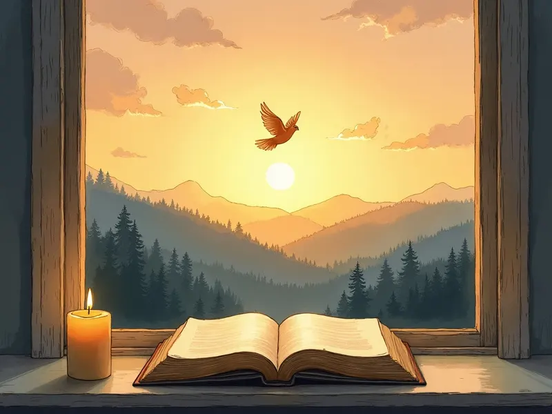 Ilustración devocional: soñar con amanecer en la Biblia