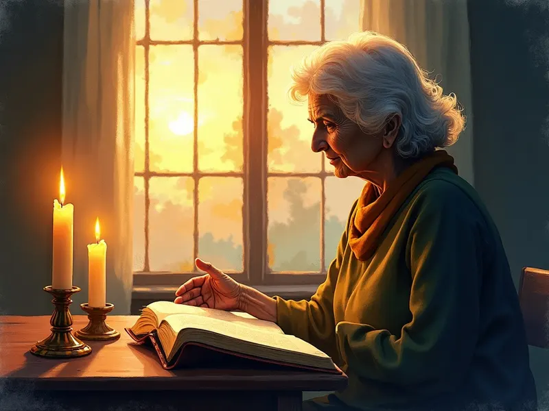 Ilustración devocional: soñar con anciano en la Biblia