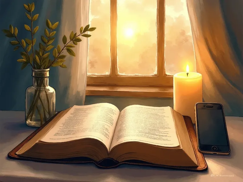 Ilustración devocional: soñar con aplicación en la Biblia
