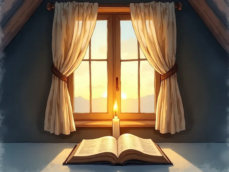 Ilustración devocional: soñar con ático en la Biblia