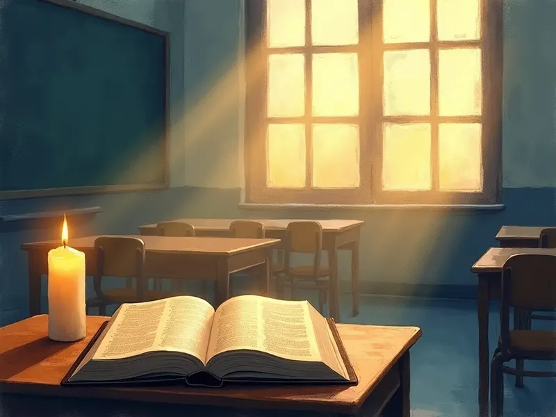 Ilustración devocional: soñar con aula en la Biblia