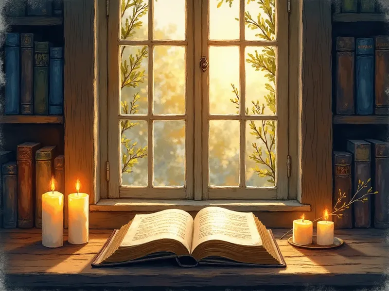 Ilustración devocional: soñar con biblioteca en la Biblia