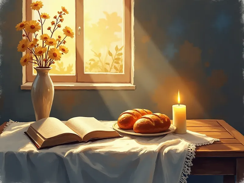 Ilustración devocional: soñar con bizcocho en la Biblia