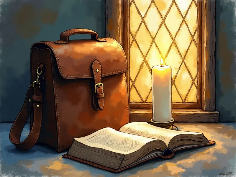 Ilustración devocional: soñar con bolso en la Biblia