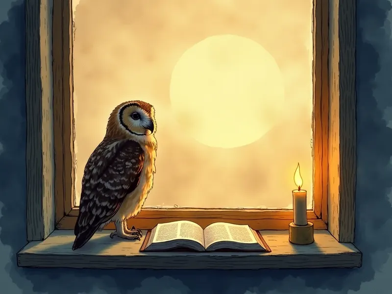 Ilustración devocional: soñar con búho en la Biblia