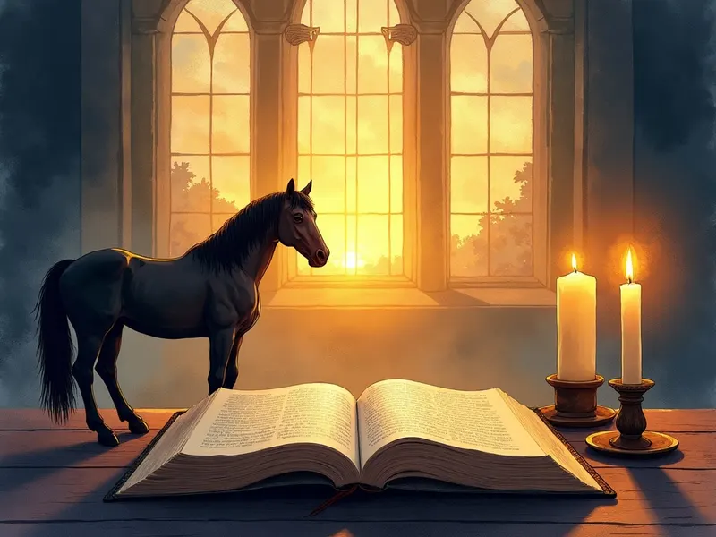 Ilustración devocional: soñar con caballo en la Biblia