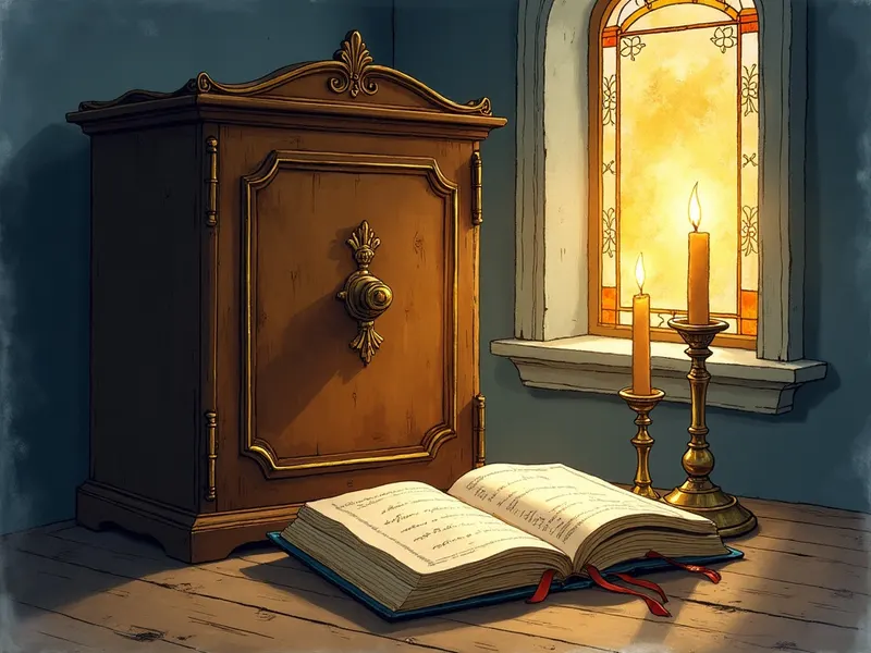 Ilustración devocional: soñar con caja fuerte en la Biblia