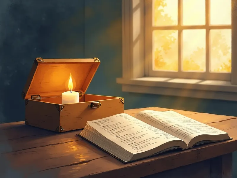 Ilustración devocional: soñar con caja en la Biblia