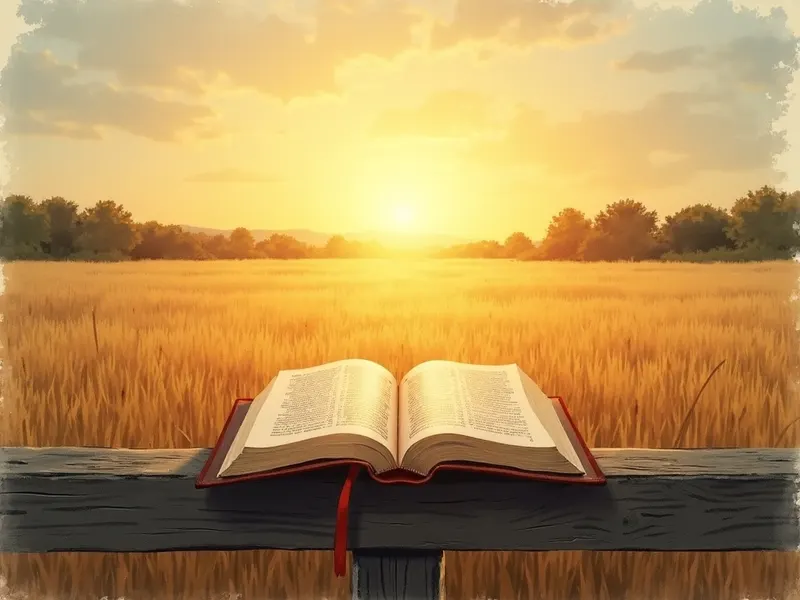 Ilustración devocional: soñar con campo en la Biblia