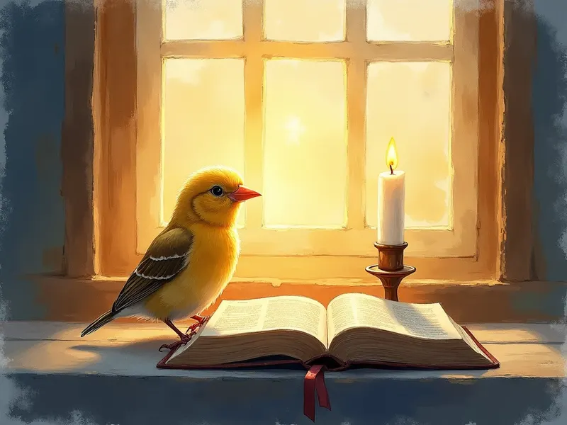 Ilustración devocional: soñar con canario en la Biblia