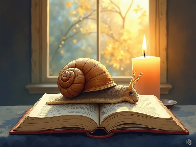 Ilustración devocional: soñar con caracol en la Biblia