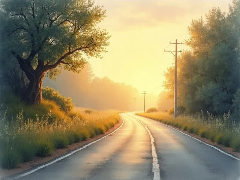 Ilustración devocional: soñar con carretera en la Biblia