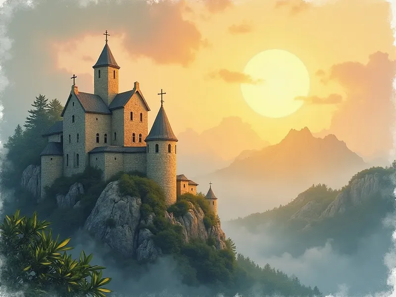 Ilustración devocional: soñar con castillo en la Biblia