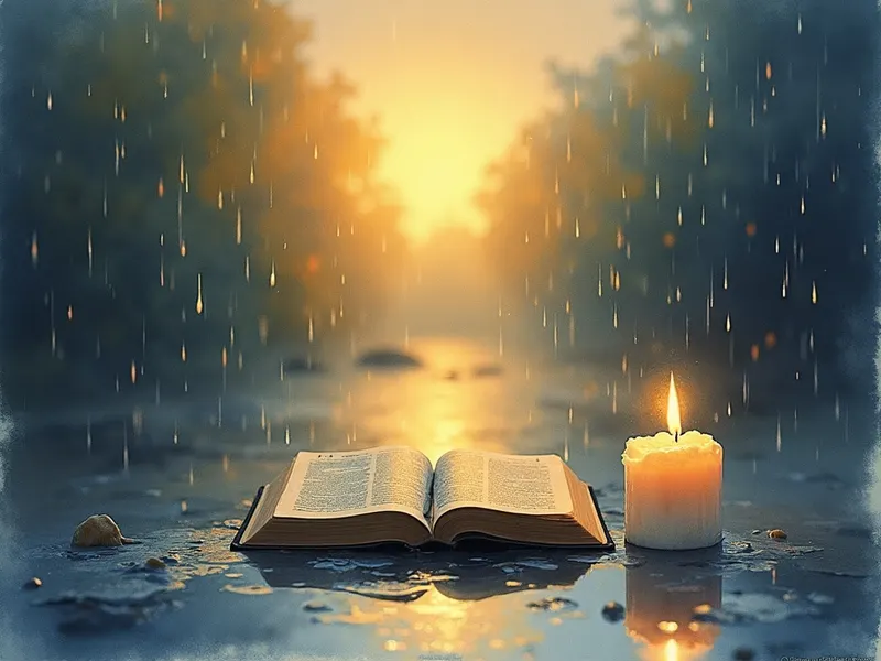 Ilustración devocional: soñar con charco en la Biblia