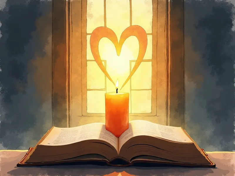 Ilustración devocional: soñar con corazón en la Biblia