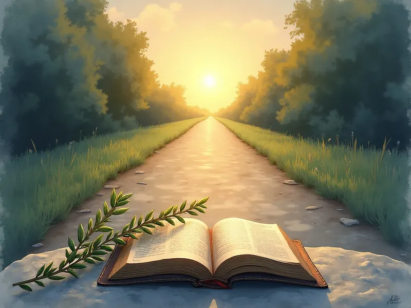 Ilustración devocional: soñar con cruce en la Biblia