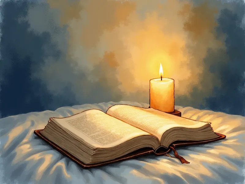 Ilustración devocional: soñar con dormir en la Biblia
