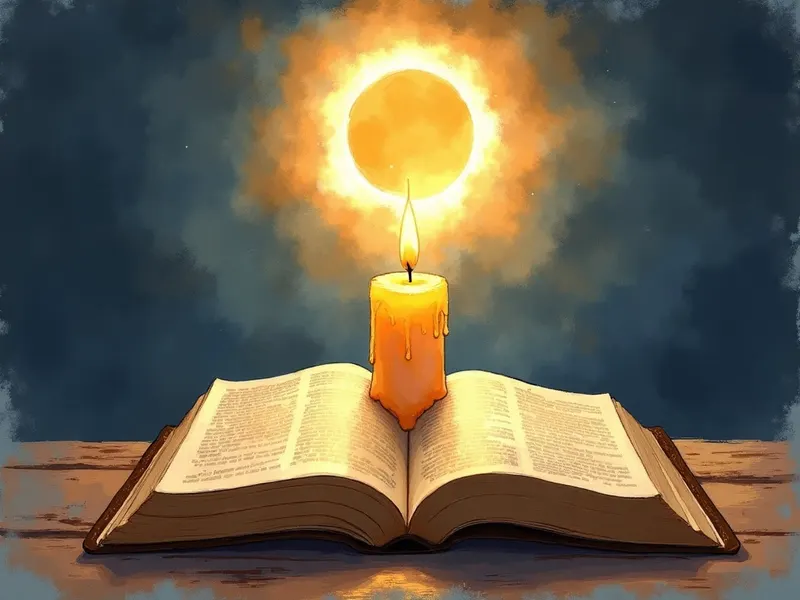 Ilustración devocional: soñar con eclipse en la Biblia