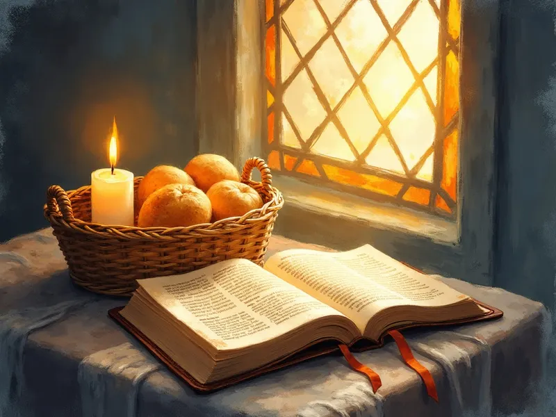 Ilustración devocional: soñar con estómago en la Biblia