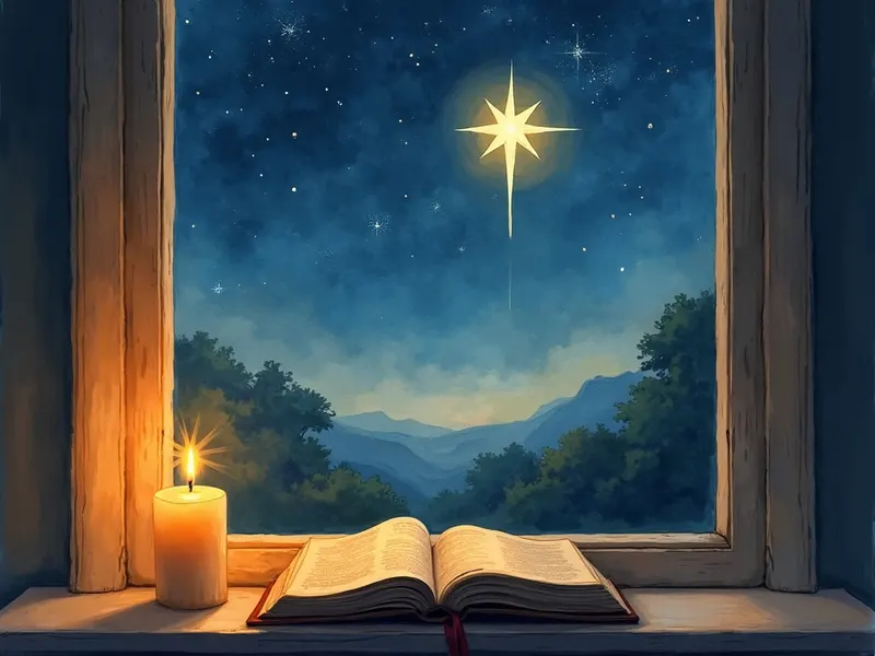 Ilustración devocional: soñar con estrella en la Biblia