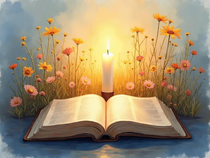 Ilustración devocional: soñar con flores en la Biblia