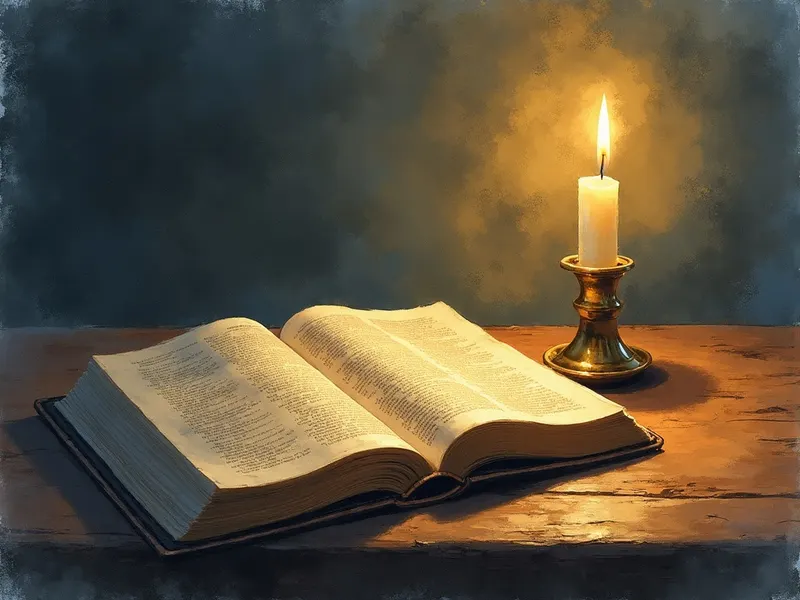 Ilustración devocional: soñar con foto en la Biblia