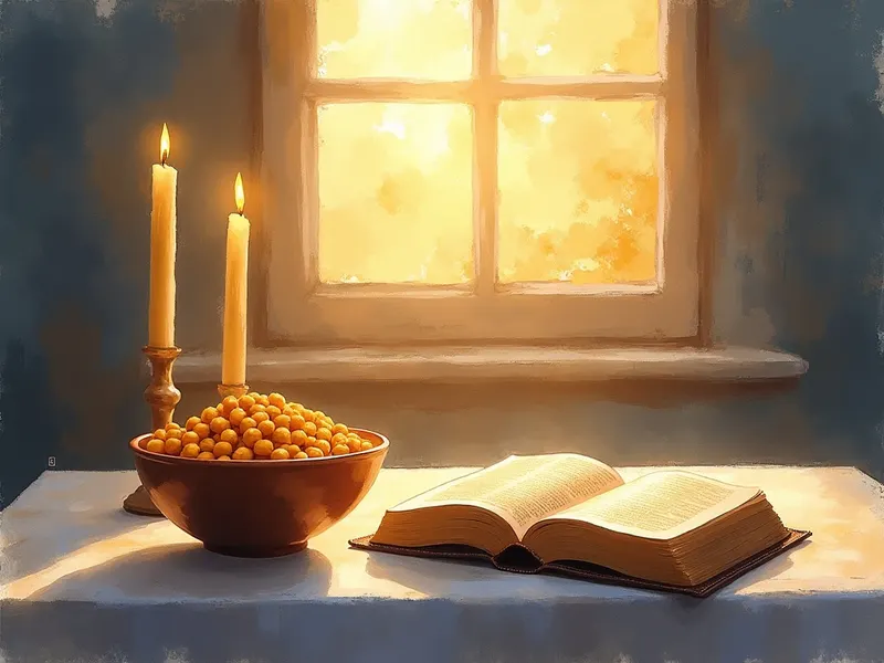 Ilustración devocional: soñar con garbanzo en la Biblia