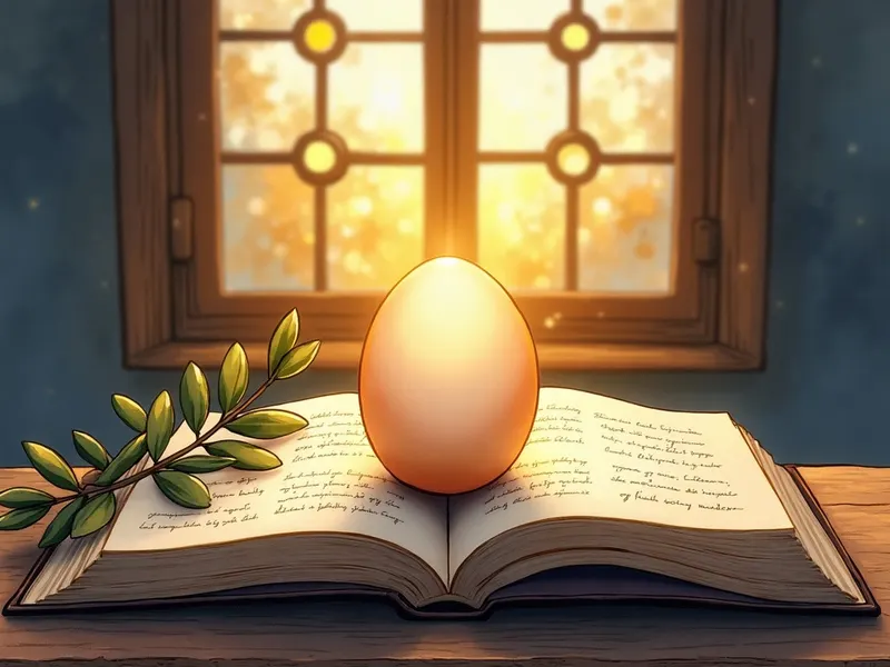 Ilustración devocional: soñar con huevo en la Biblia
