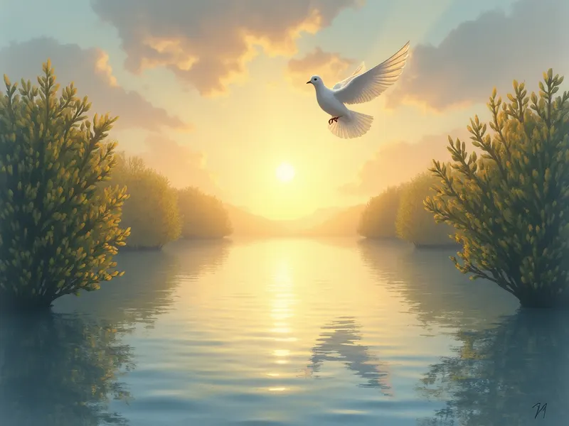 Ilustración devocional: soñar con inundación en la Biblia