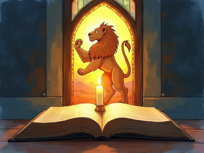 Ilustración devocional: soñar con león en la Biblia