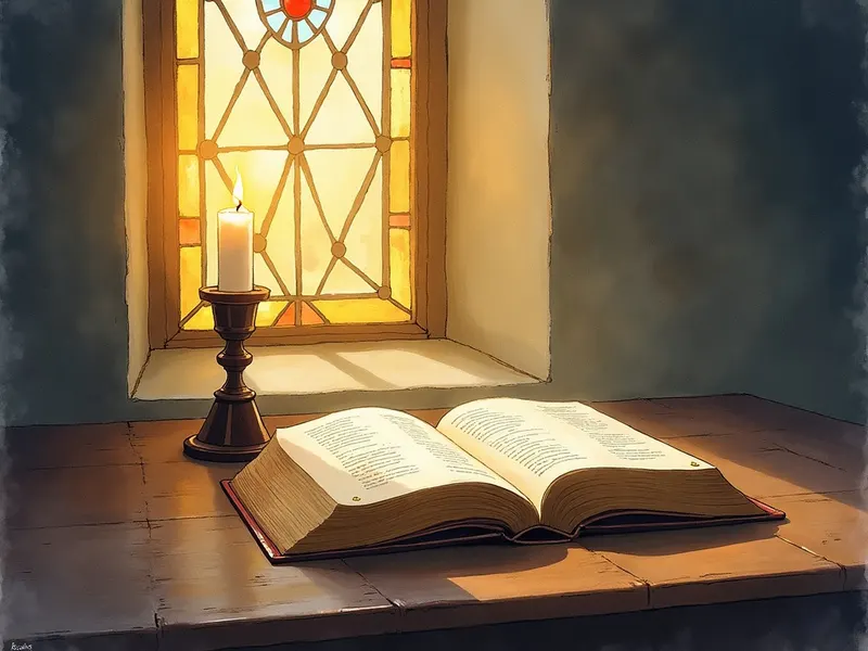 Ilustración devocional: soñar con libro en la Biblia