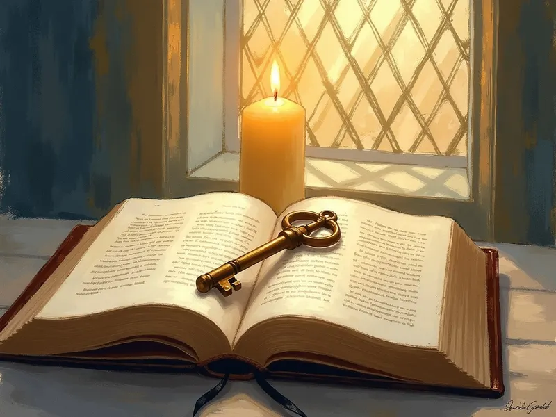 Ilustración devocional: soñar con llaves en la Biblia