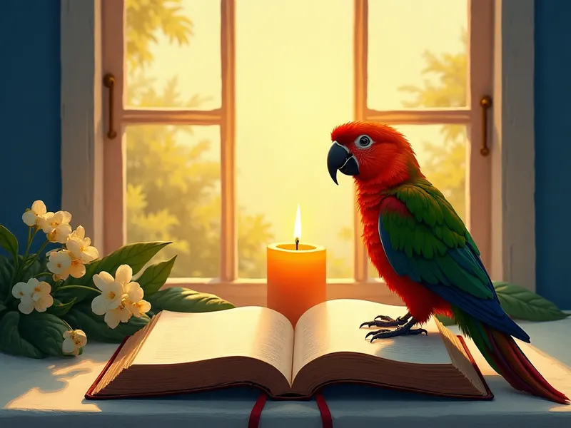 Ilustración devocional: soñar con loro en la Biblia