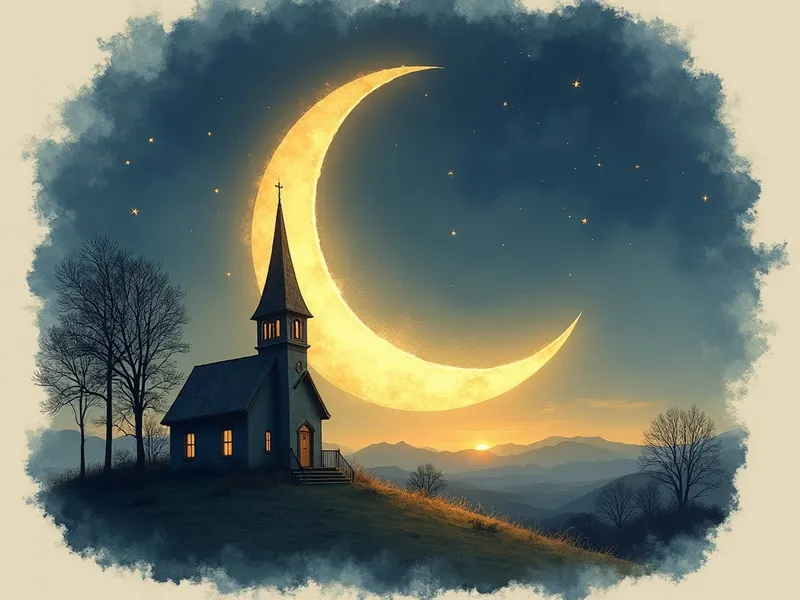 Ilustración devocional: soñar con luna en la Biblia