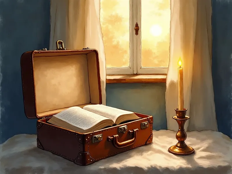 Ilustración devocional: soñar con maleta en la Biblia