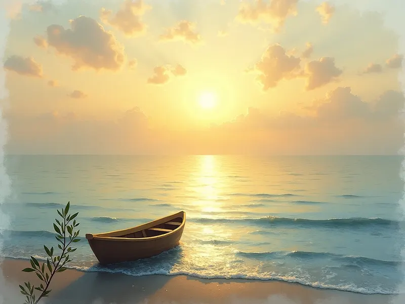 Ilustración devocional: soñar con mar en la Biblia