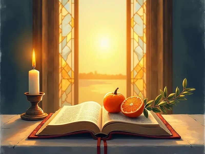 Ilustración devocional: soñar con naranja en la Biblia