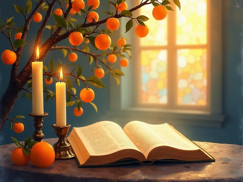 Ilustración devocional: soñar con naranjo en la Biblia