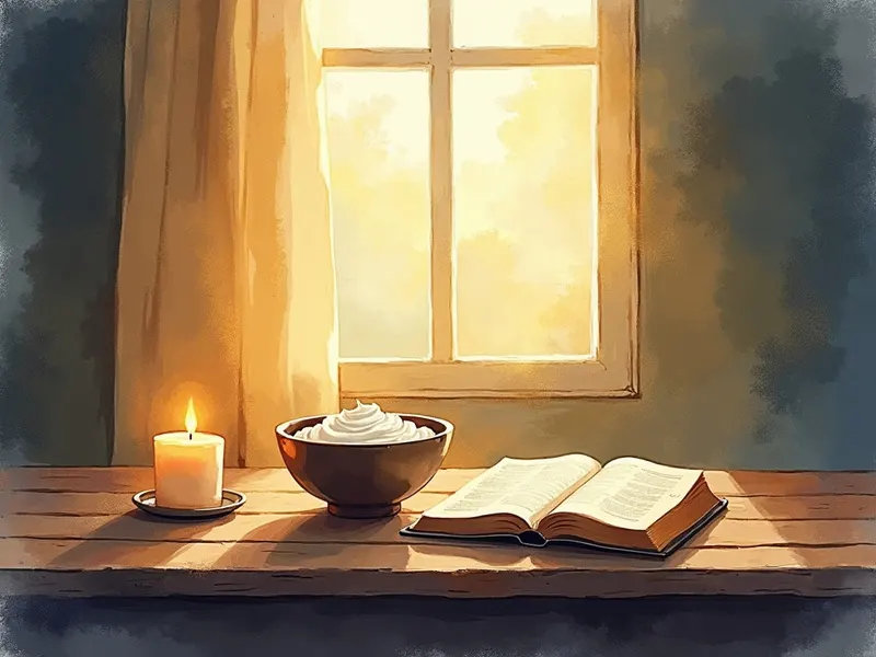 Ilustración devocional: soñar con nata en la Biblia