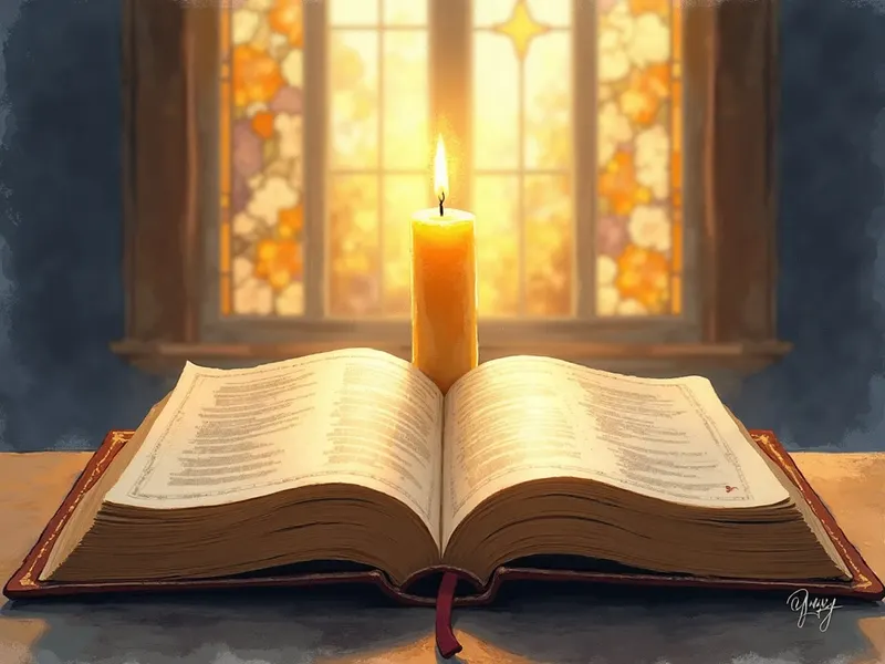 Ilustración devocional: soñar con notas en la Biblia