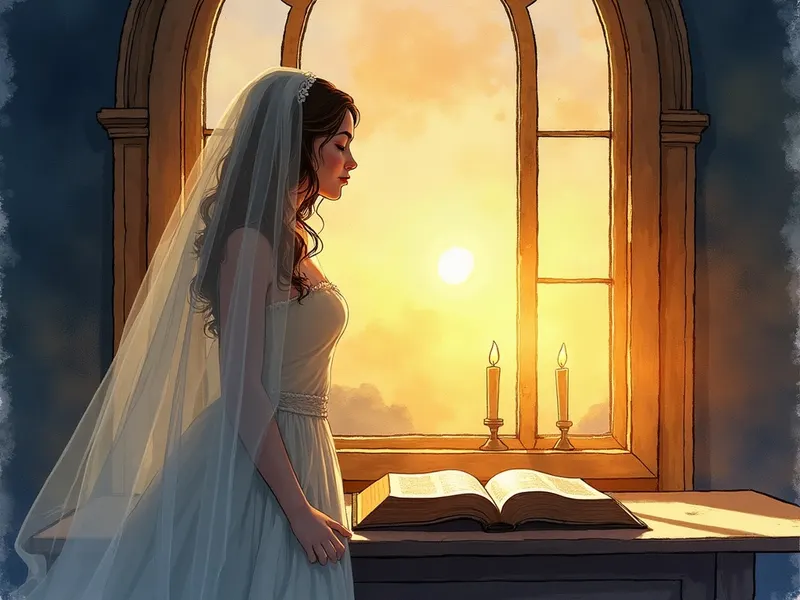 Ilustración devocional: soñar con novia en la Biblia