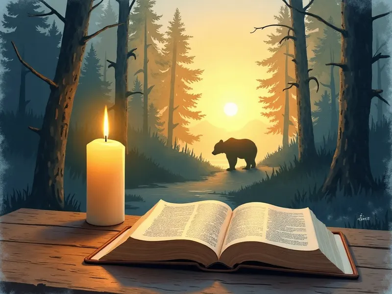 Ilustración devocional: soñar con oso en la Biblia