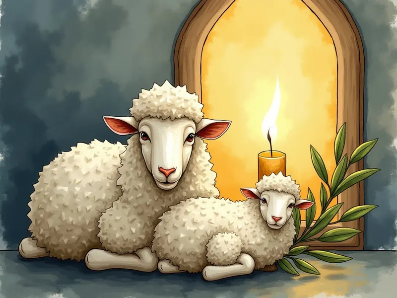 Ilustración devocional: soñar con oveja en la Biblia