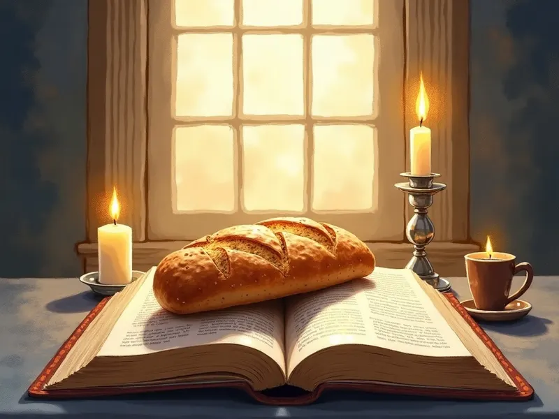 Ilustración devocional: soñar con pan en la Biblia