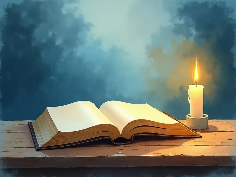 Ilustración devocional: soñar con pantalla azul en la Biblia