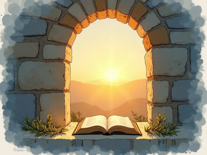 Ilustración devocional: soñar con pared en la Biblia