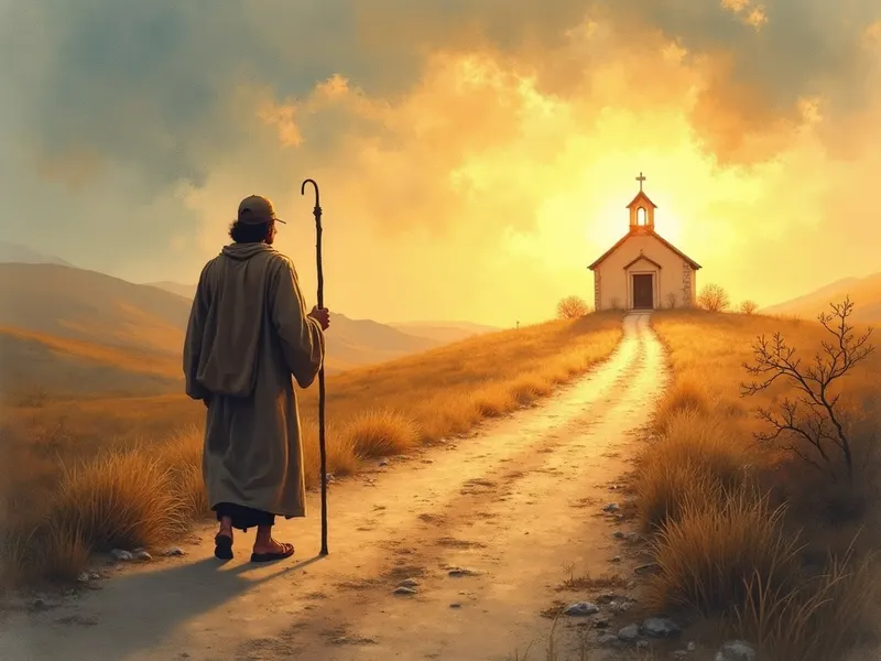 Ilustración devocional: soñar con peregrino en la Biblia